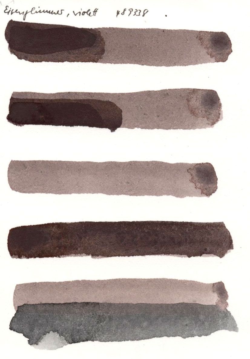 Kremer akvarel - Iron Glimmer Fialová (plast, 3 x 1,8 x 1 cm)